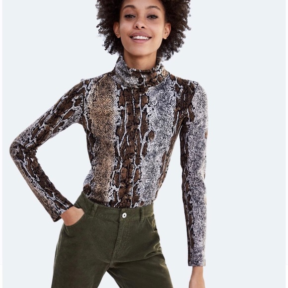 NWOT Zara Soft Touch Shirt - Picture 2 of 4